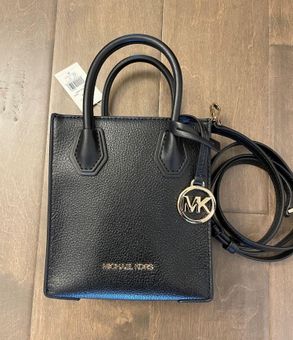 Michael Kors Mercer Extra-Small Logo and Leather Crossbody Bag In