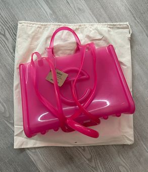 Telfar Bags | Telfar x Melissa Clear Pink Small Jelly Shopper | Color: Pink | Size: Os | Sohoskirt's Closet