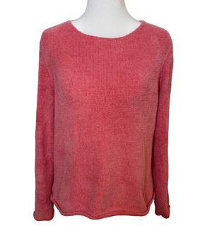 J.Jill chenille sweater - size Large - red