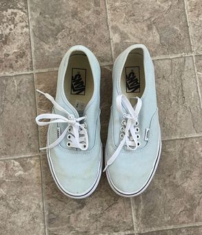 light blue era vans