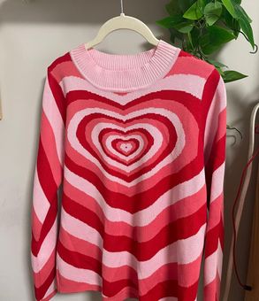 Amazon Powerpuff Girls Heart Sweater Pink Size M 15 From Valeria