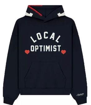 Madhappy Alumni Universal Hoodie Blue Size M - $132 (28% Off