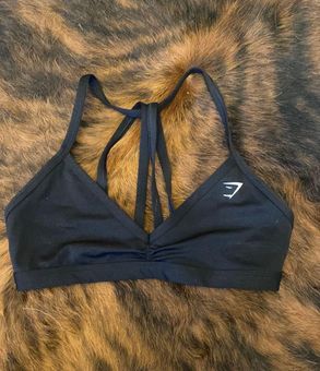 Gymshark Minimal Sports Bra Black - $25 - From Faith