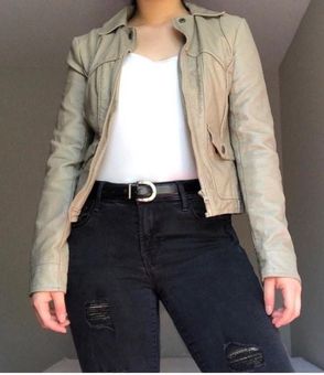 bernardo collection leather jacket