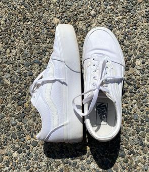 VANS old skool platform Silver