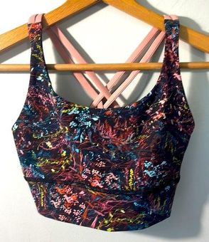 Lululemon Athletica Sport bra energy bra long line crossed back