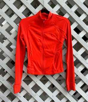 Lululemon Nulu Cropped Define Jacket Orange Size 6 - $90 - From Jordan