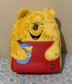 Loungefly Winnie The Pooh Honey Pot Plush Mini Backpack