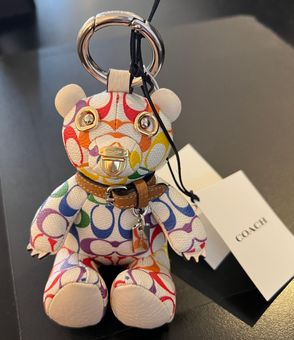 Louis Vuitton Teddy Bear Bag Charm Keychain