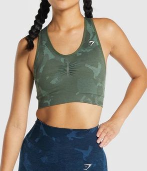 Adapt Camo Seamless Racer Back Sports Bra