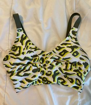 Green Leopard Sports Bra