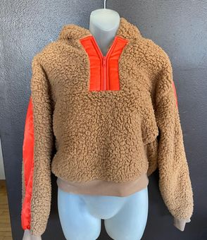 Express clearance sherpa pullover