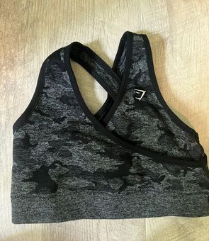 Gymshark camo sports bra