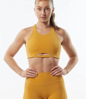 Alphalete Pulse surge sports bra exotic yellow - $32 - From Nadia