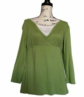 🧨 TEEZ HER Top Lime Green Tummy Control Top Size L - $16 - From Jacqson