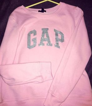 gap pink sweater