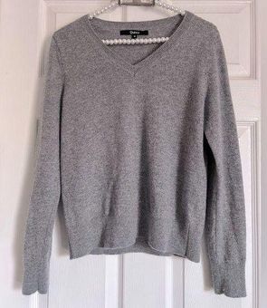 Mongolian Cashmere V-Neck Sweater