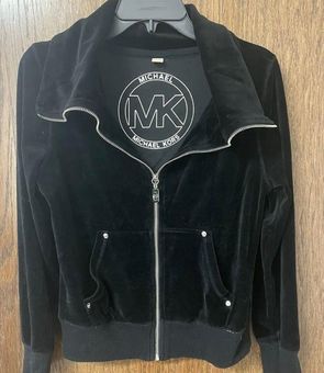 Michael Kors Velour Velvet Black Jacket Size M - $14 (79% Off Retail) -  From Cyndi