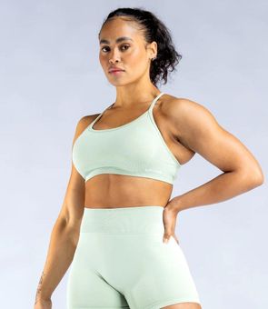 DFYNE DYNAMIC BACKLESS SPORTS BRA Green Size M - $35 New With Tags