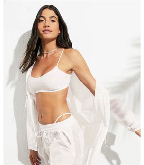 Venus Alo Yoga Airmesh Bralette White Size M - $30 (37% Off Retail