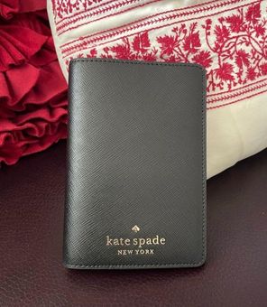 Saffiano leather passport holder