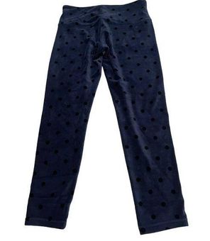 Intro Love The Fit Women's Blue Knit Corduroy Leggings Tummy Control Large  #1441 - $21 - From Tana