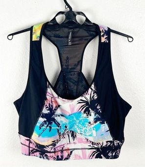 Torrid Black Tropical Padded Sports Bra, Size 4X - $25 - From Mackeye