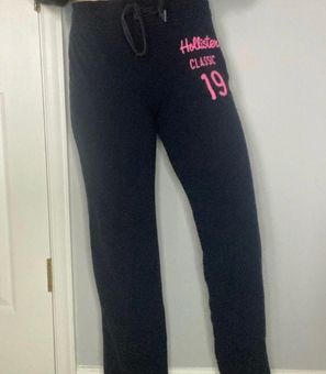 Pink Hollister straight leg joggers