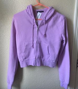 Lilac crystal online hoodie