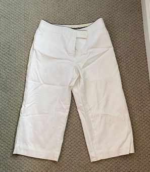 White House  Black Market White Capri Length Pants Size 4 - $21 - From  Ashlyn