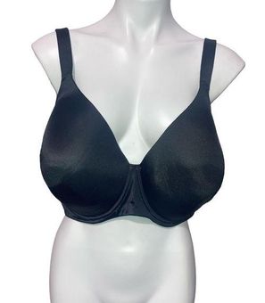 Secret Treasures 46DDD Back Smoothing T-Shirt Bra Black NEW WITH