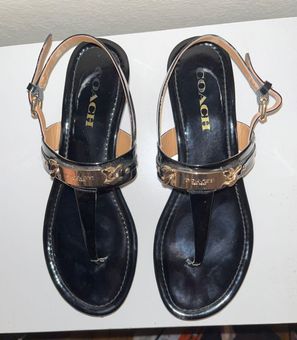 Coach Catherine Black Sandals Size 8.5 19 From Rachel