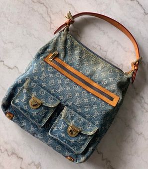 Louis Vuitton Monogram Denim Baggy GM, Luxury, Bags & Wallets on