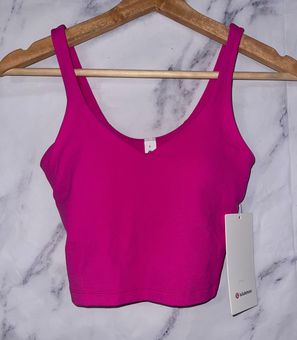 Lululemon Sonic Pink Align Tank Size 2