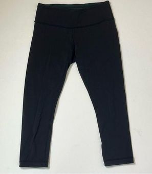 BLACK lululemon leggings size 6