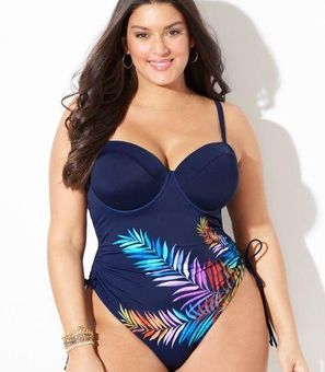 Plus-Size Underwire Swimsuits