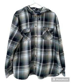 Carhartt women's beartooth on sale hooded flannel shirt