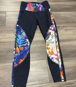 Athleta tropical high rise precision 7/8 ankle tight leggings size small -  $26 - From Snob