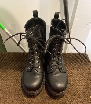 black combat boots kohls