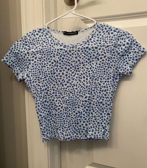 Brandy Melville Blue Cheetah Print 