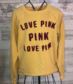 Victoria's Secret Pink Sweatshirt Wide Neck Pullover