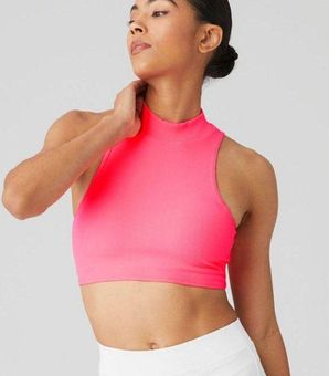 Goddess open-back mock-neck bra