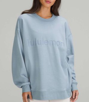 Lululemon Perfectly Oversized Crew *Graphic Chambray 4 Blue - $125 - From  Julie