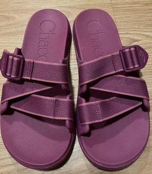 Chacos Women s Chaco Chillos Slides Slip On Outskirt Fuchsia