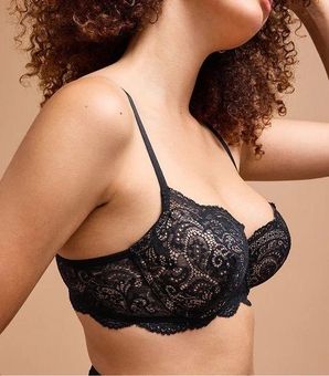 New 🖤Third Love Lace Balconette Bra cobalt blue Size undefined