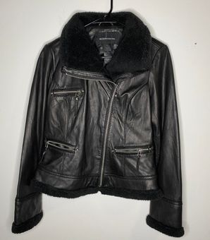 moda international leather jacket
