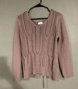 Ivy clearance rose sweater