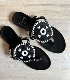 Jack Rogers Georgica Jelly Sandal Black Size 8 45 From Lady