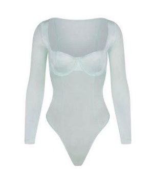 SKIMS Corset Bodysuit NWT M Blue Size M - $45 (54% Off Retail) New With  Tags - From Ali