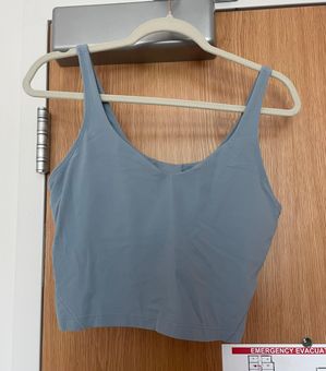 Brand New - Lululemon Align Tank Crop Bra Top Chambray Blue Yoga